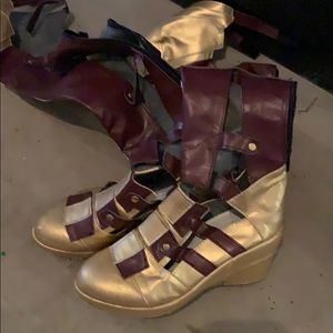 Cosplay Wonder Woman shoes